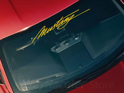 Letras De Vinil Stickers Para Ford Mustang Gt Shelby Tuning Foto 5