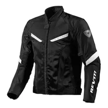 Campera Moto Revit Gt-r Air Verano Negro + Blanco Bamp Group