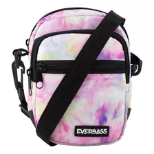 Shoulder Bag Tie Dye Everbags Bolsa Tira Colo Necessaire