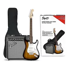 Kit Guitarra Stratocaster Fender Squier Acesorios Combo Pack