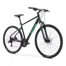 Bicicleta Fuji Traverse 1.7 Urban Hybrid Black Green