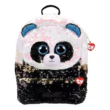 Mochila Lentejuelas Oso Bamboo Ty Fashion - 