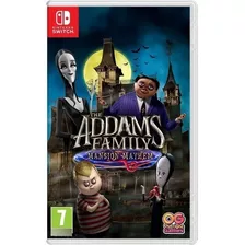 The Addams Family Mansion Mayhem Switch Família Mídia Física