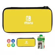 Case Nintendo Switch Lite C/ Película E 4 Grips De Analógico