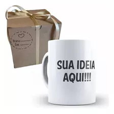 14 Canecas Personalizadas + 14 Caixinhas