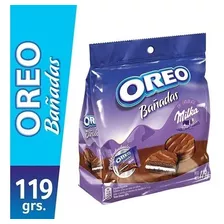 Galletitas Oreo Milka Bañadas Chocolate Con Leche 119g