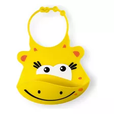 Babador De Bebê Silicone Silybib Pega Migalha Baby Multikids