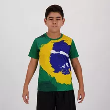 Camisa Brasil Solimões Infantil Verde