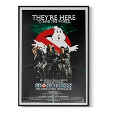 Poster Afiche Ghostbusters Cazafantasmas 60x90 - Solo Lámina