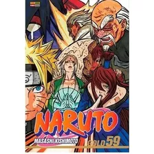 Naruto Gold Vol. 59, De Kishimoto, Masashi. Editora Panini Brasil Ltda, Capa Mole Em Português, 2022