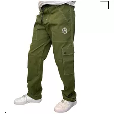 Calça Jogger Cargo Verde Street Crew