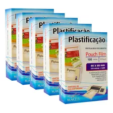 Plástico Para Plastificação Mares Cpf/sus 66x99 0,05mm 500un