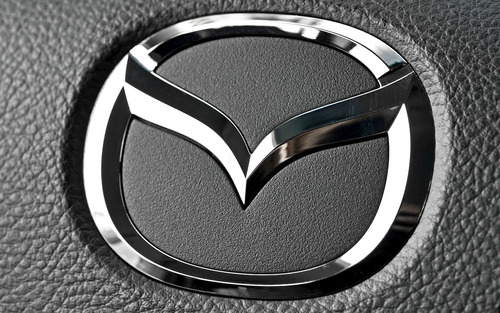 Emblema Insignia Volante Mazda  Foto 2