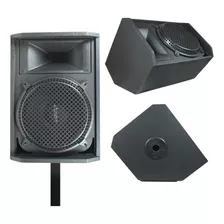 Kit 2 Caixa Som Retorno Top Palco Passiva 540w Rms Plug P10