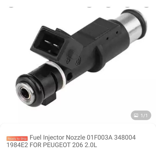 Inyeector Para Pegot 307 Motor 2.0l 02-05 Nuevo! Foto 3
