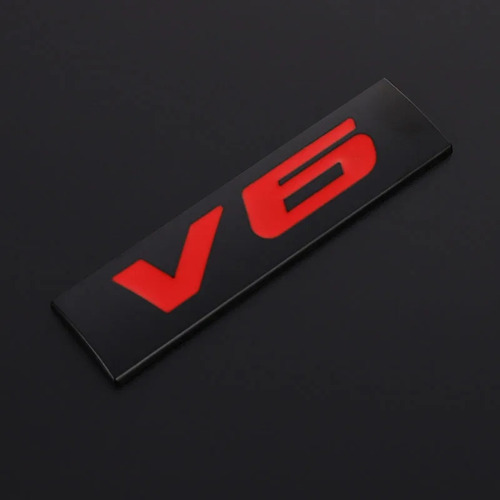 3d Metal V6 V8 Trunk Badge Sticker Para Para Bmw Compatible