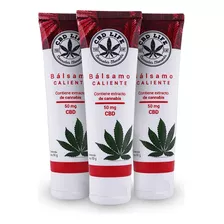 3 Pack - Bálsamo Caliente Cbdlife 90g