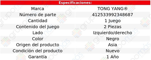 1 Juego Estribos Izquierdo O Derecho Volkswagen Jetta 93/99 Foto 2