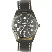 Smith Wesson Hombre Sww6063 El Reloj Civil De Cuero Con Corr