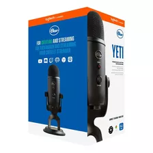 Microfono Blue Yeti Negro