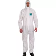 Traje Proteccion Ansell Alphatec 1800 Sin Botin Tyvek