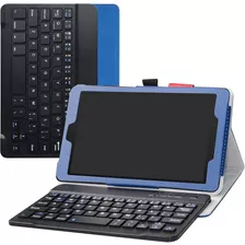 Funda Para Teclado Alcatel Joy Tab, Funda De De Pu Co...