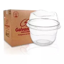 500 Embalagens Plásticas G670 Para Mousse Doce Cupcake 110ml