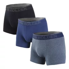 Boxer 3pack Martino Azul Marino John Holden Underwear