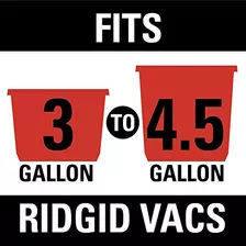 Ridgid Vf3500 Filtro De 3 Capas Para Wd4050