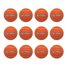 Scirokko 12 Pack Dog Squeaky Tennis Balls - Attractive