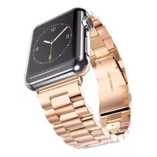 Pulseira Compativel Para Apple Watch E Iwo Aço Inoxidável 