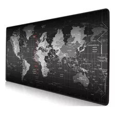 Mouse Pad Gamer 90x40cm Antideslizante Mapa Mundi Escritorio