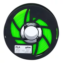 Filamento 3d Pla Grilon3 De 1.75mm Y 1kg Verde Flúo