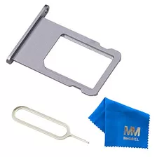 Sim Tarjeta Slot Tray Holder Para iPhone 6 Plus 2014 Negro