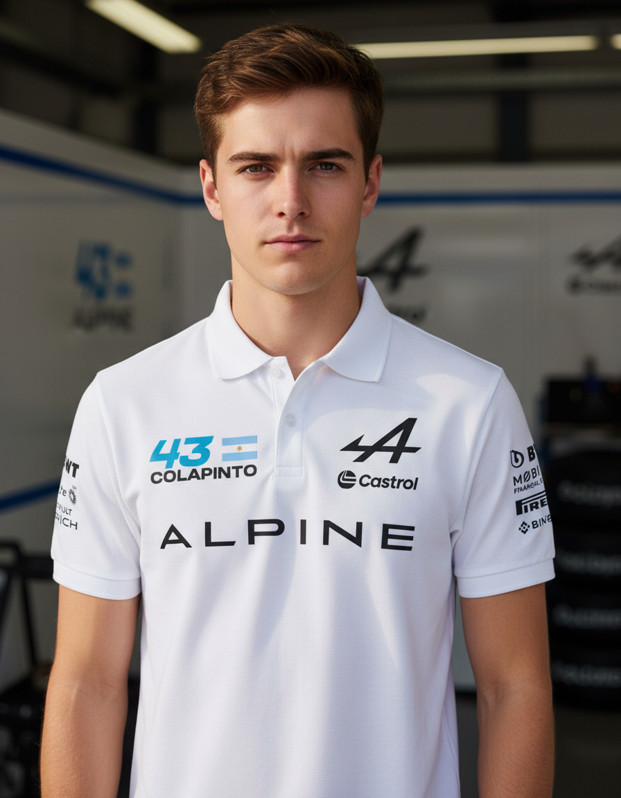 Chomba Alpine Colapinto - Formula 1 - Algodon Piqué Premium