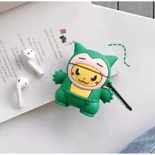 Audifonos Inalámbricos Bluetooth De Pikachu Cosplay Snorlax