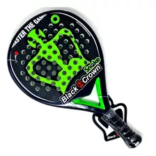 Paleta De Padel Black Crown Snake Importada