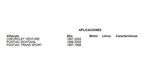 Tapon Rin 14 Pontiac Montana 1999-2005 Gm Parts Foto 4