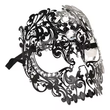 Máscara De Ojos/máscara De Metal Con Incrustaciones De