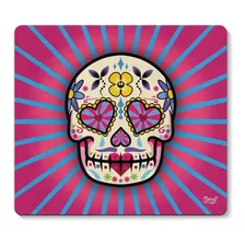 Mousepad Caveira Mexicana Dia De Los Muertos