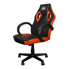 Cadeira Gamer Reclinável Ergonômica Oex Gc-200 Cor Laranja Material Do Estofamento Couro Sintético