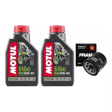 Kit Troca Óleo E Filtro Kawasaki Ninja 650r Motul 10w40