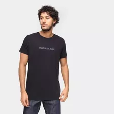 Camiseta Calvin Klein Masculino Preto Ckjm106-0987