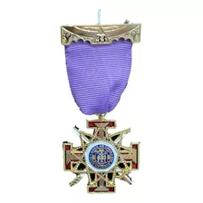 Insignia Emblema Pin Masonico Filosofico De Solapa Gr 33