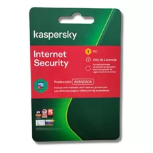 Licencia Antivirus Kaspersky Internet Security