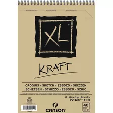 Canson Xl Croquera Kraft, A5 14.8x21cm