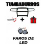 Tumbaburro Burrera Mitsubishi L200 20-23 Nueva Linea + Faros