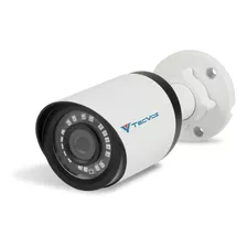 Câmera De Segurança Tecvoz Tv-icb212 Com Resolução De 2mp Visão Nocturna Incluída Branca