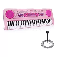 Pyle Teclado Eléctrico 49 Teclas-teclado De Piano De Karaoke