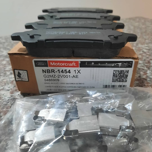 Pastillas De Freno Ford Fiesta 2011-2019 Original Motorcraft Foto 2